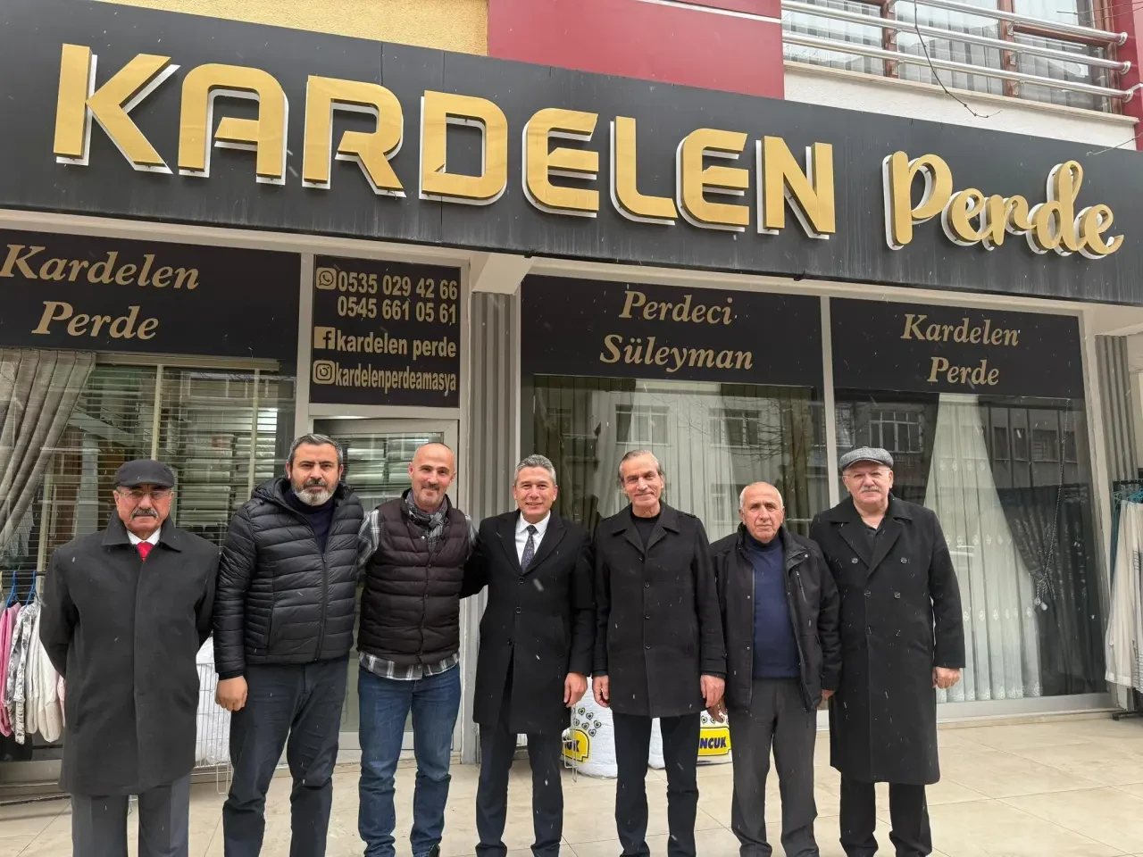 MHP Amasya’da Esnafa Yakın Temas 3