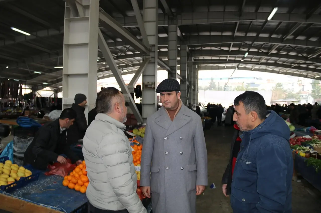 Amasya Ak Parti İl Başkanı Sahada 7