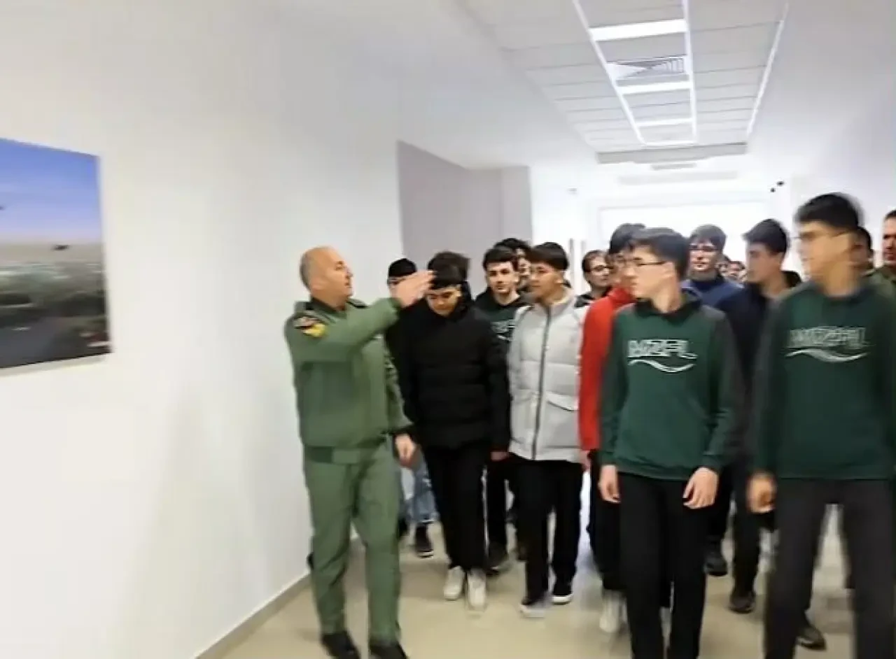 Merzifon 5. Ana Jet Üs Komutanlığı'nda Vatan Nöbeti Anlatıldı 1