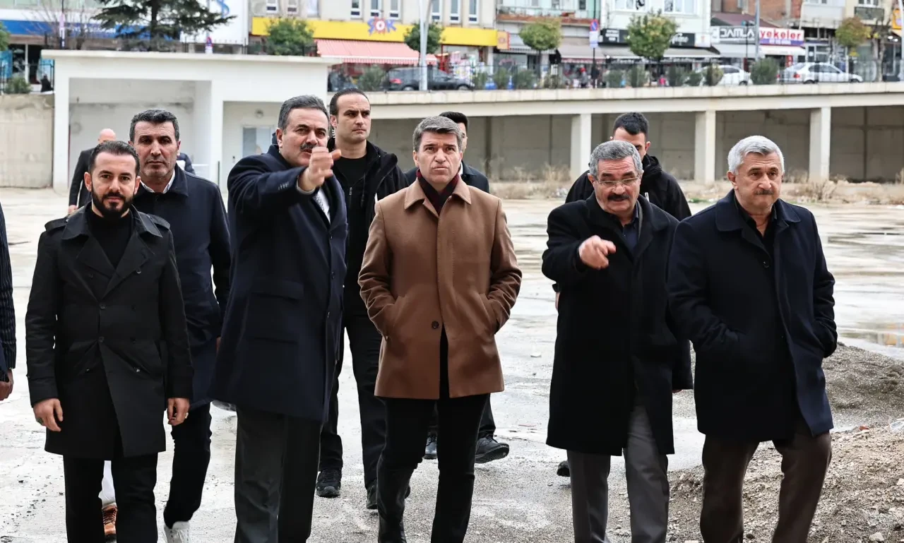 Suluova Şeker Camii İnşaatı Yerinde İncelendi 2