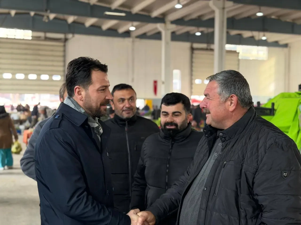 Başkan Keleş ve Ekibi Sahada 9