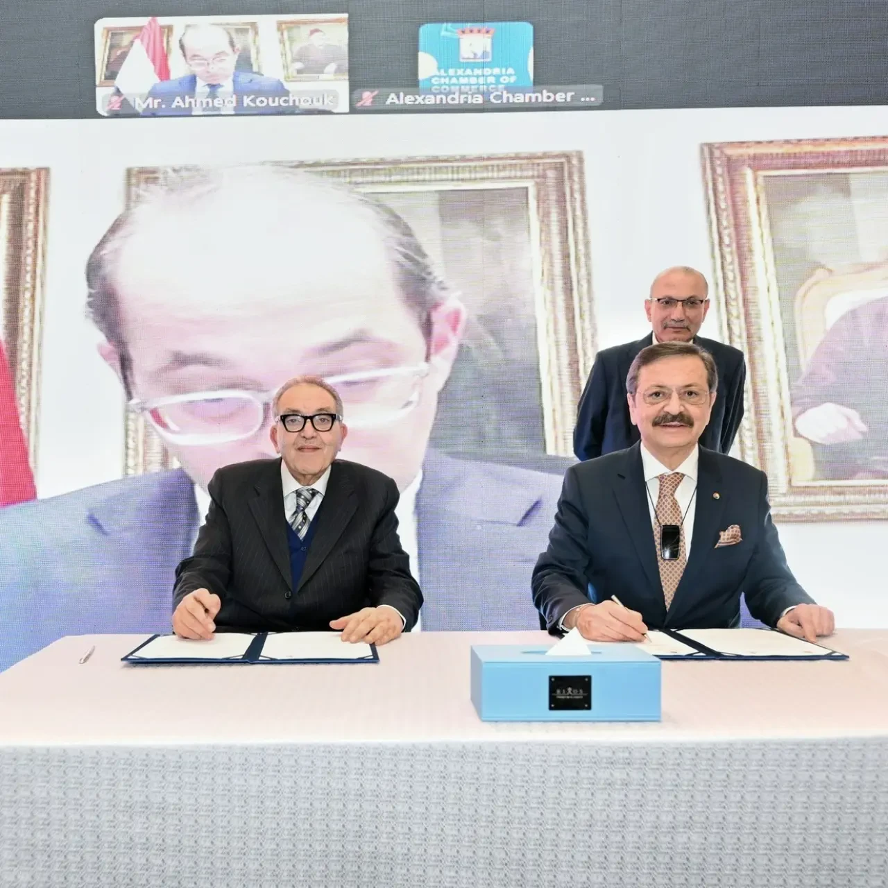 Başkan  Almaç Mısır’da 1