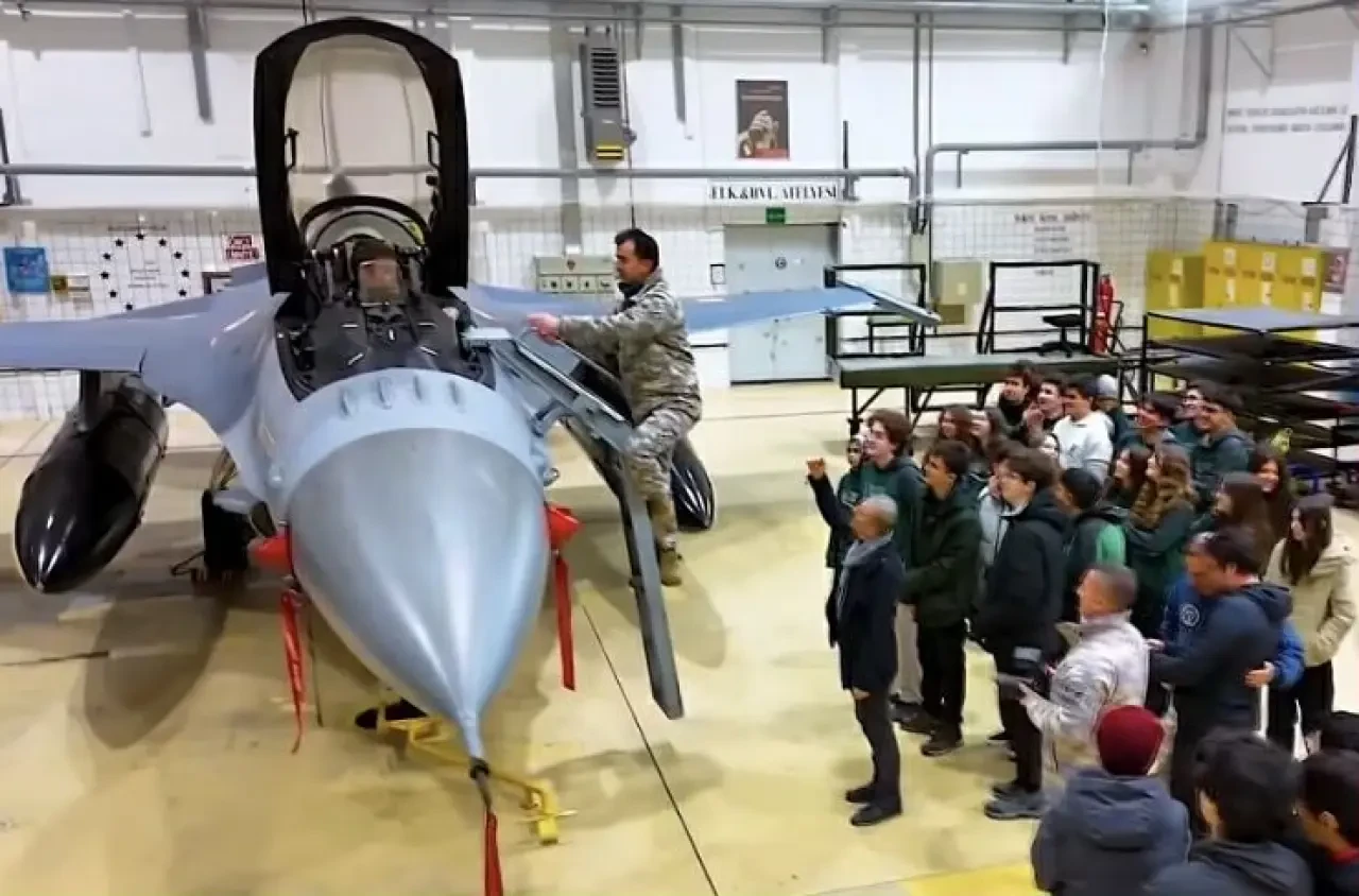 Merzifon 5. Ana Jet Üs Komutanlığı'nda Vatan Nöbeti Anlatıldı 5