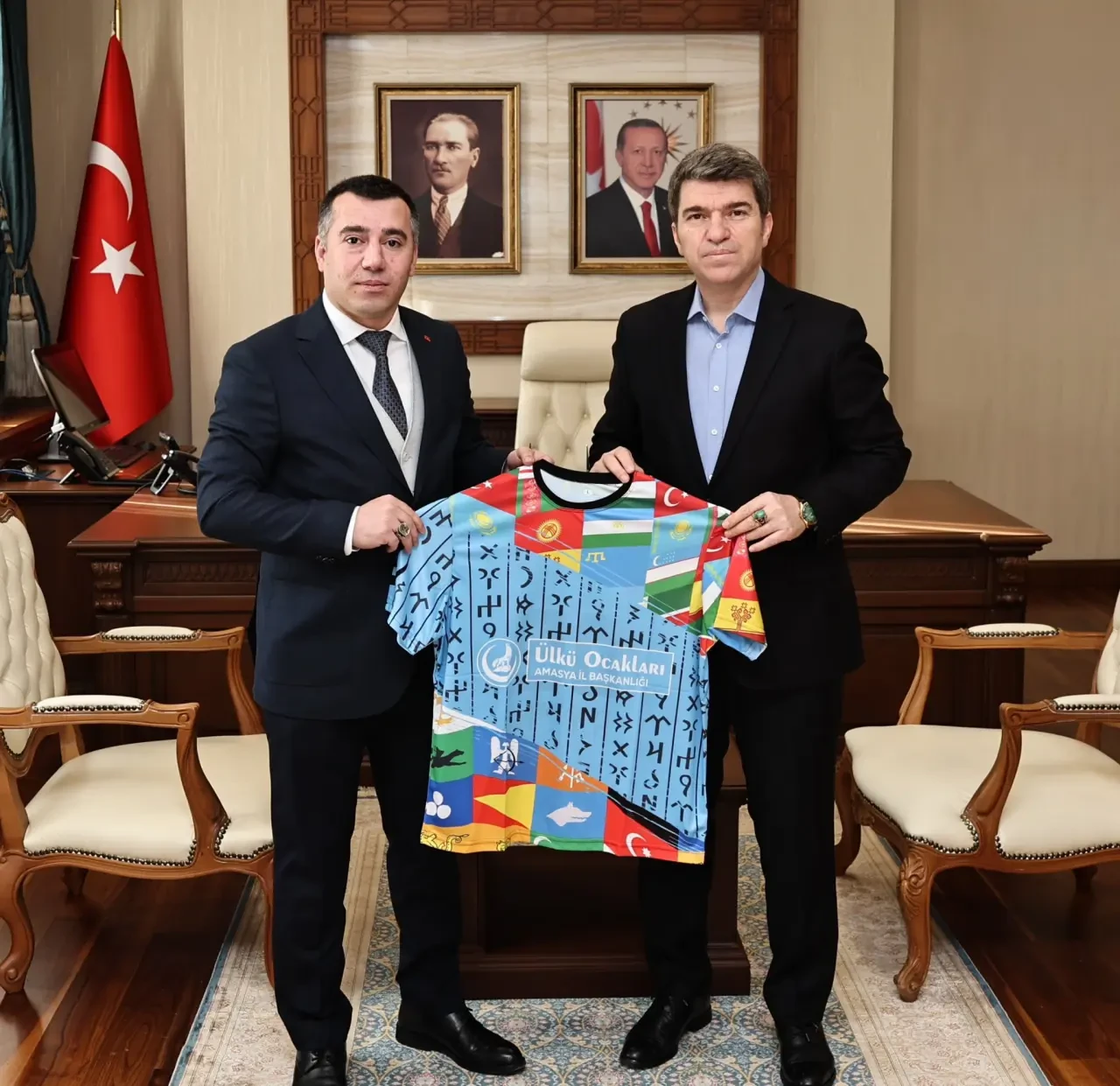 Amasya Valiliği’nde Ziyaretler 2