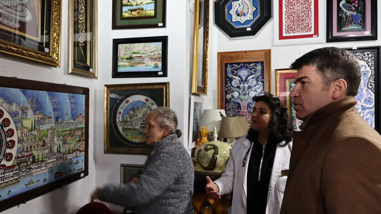 Amasya Saklı Çini Atölyesi İlgi Odağı 1