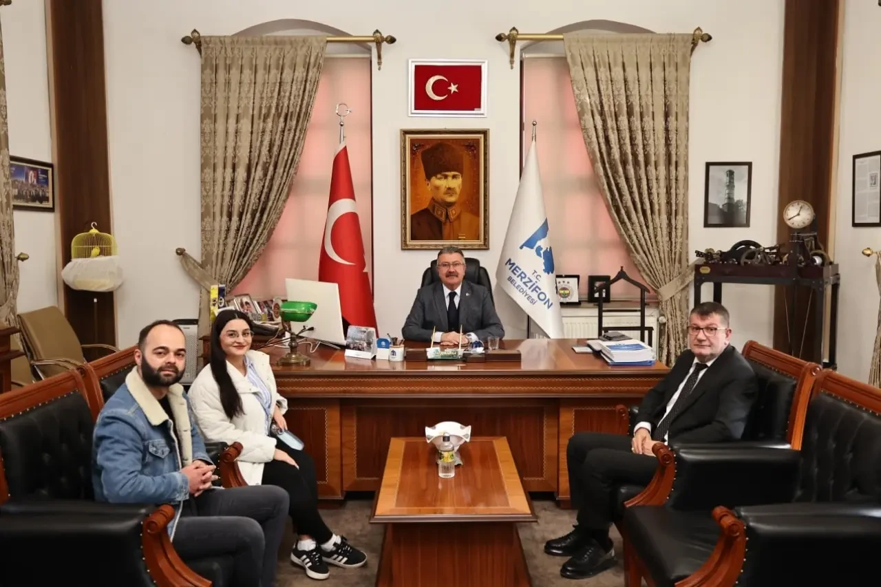 Merzifon Belediyesi’nde Yoğun Ziyaret Günü 3