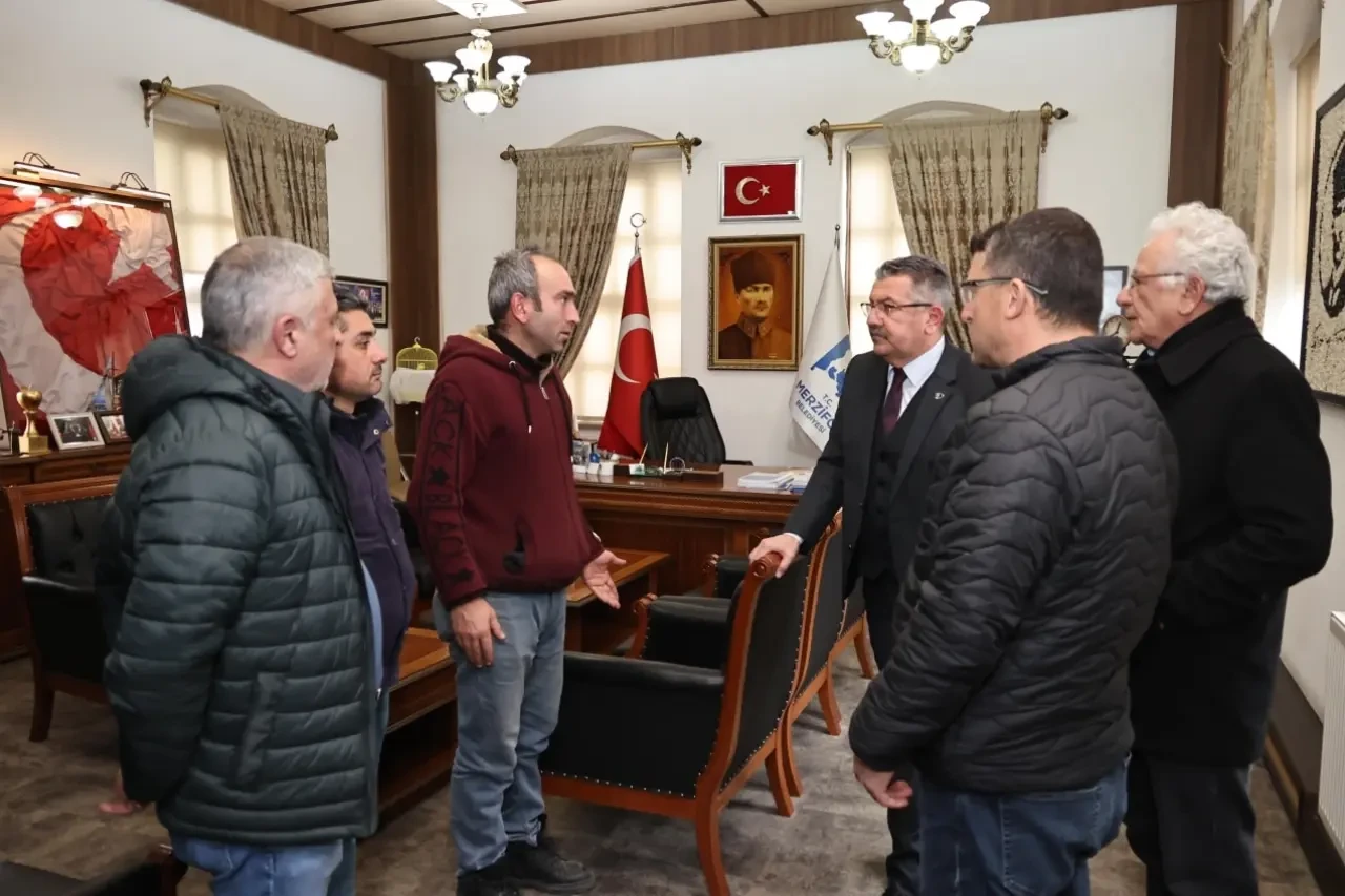 Başkan Kargı Misafirlerini Ağırladı 8