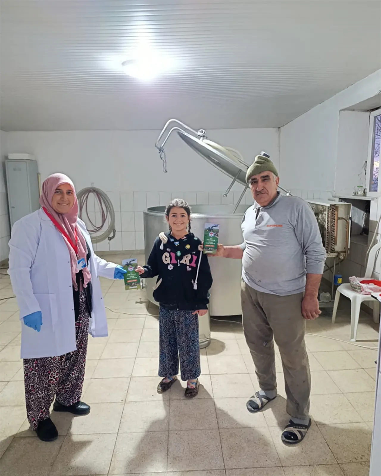 Amasya’da Sütte Model Proje 4