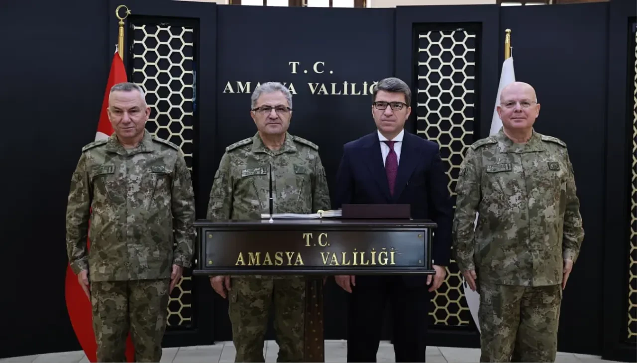 Kara Kuvvetleri Komutanlığı Heyeti Amasya’da 2