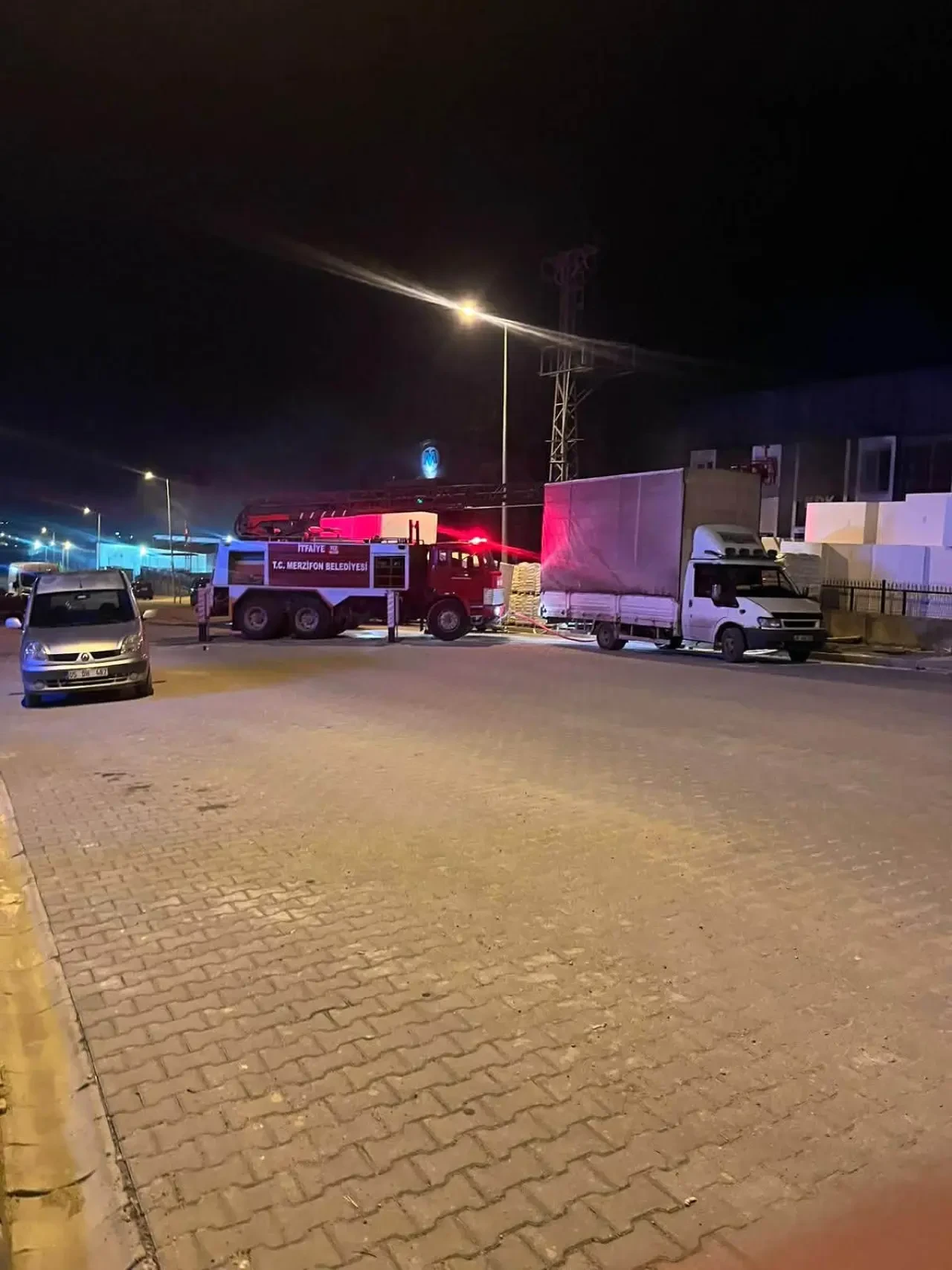 Merzifon OSB'de yangın! 3