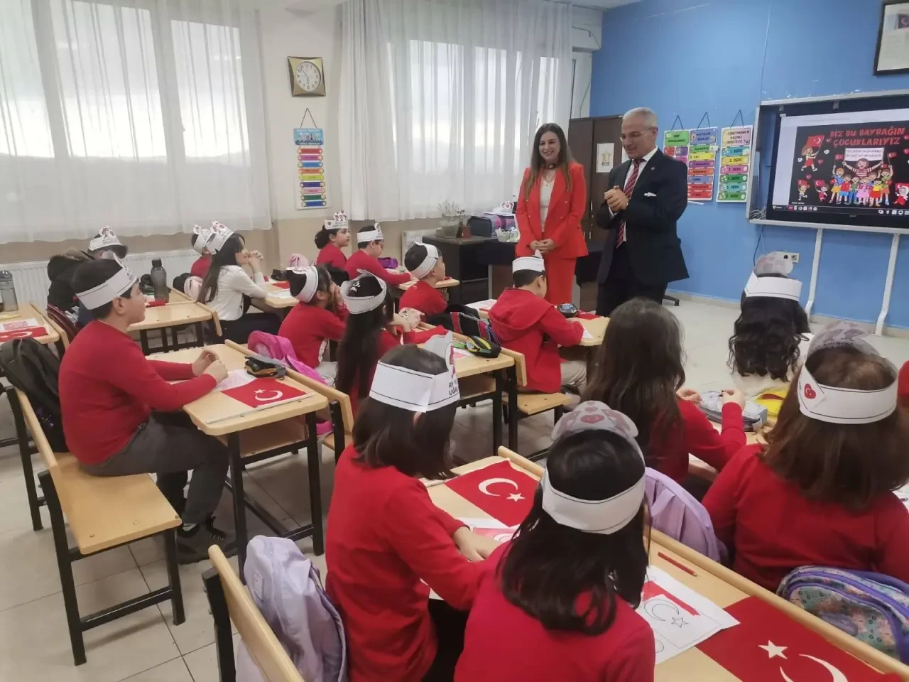 Merzifon’da İlk Ders Bayrak Sevgisiyle Başladı 2