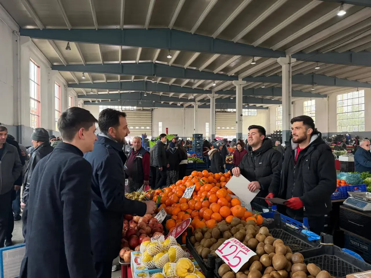 Başkan Keleş ve Ekibi Sahada 3