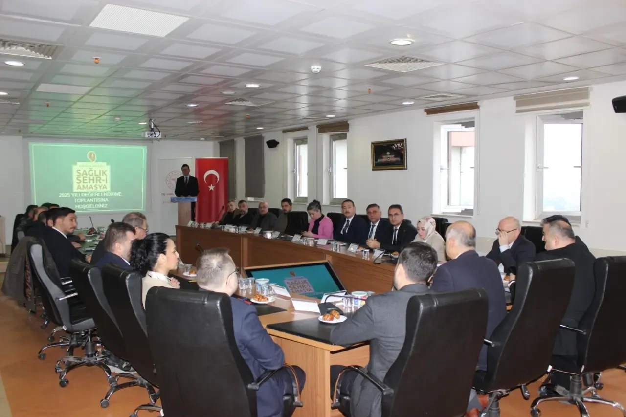 Amasya’da 2025 Sağlık Hizmetleri Masaya Yatırıldı 1