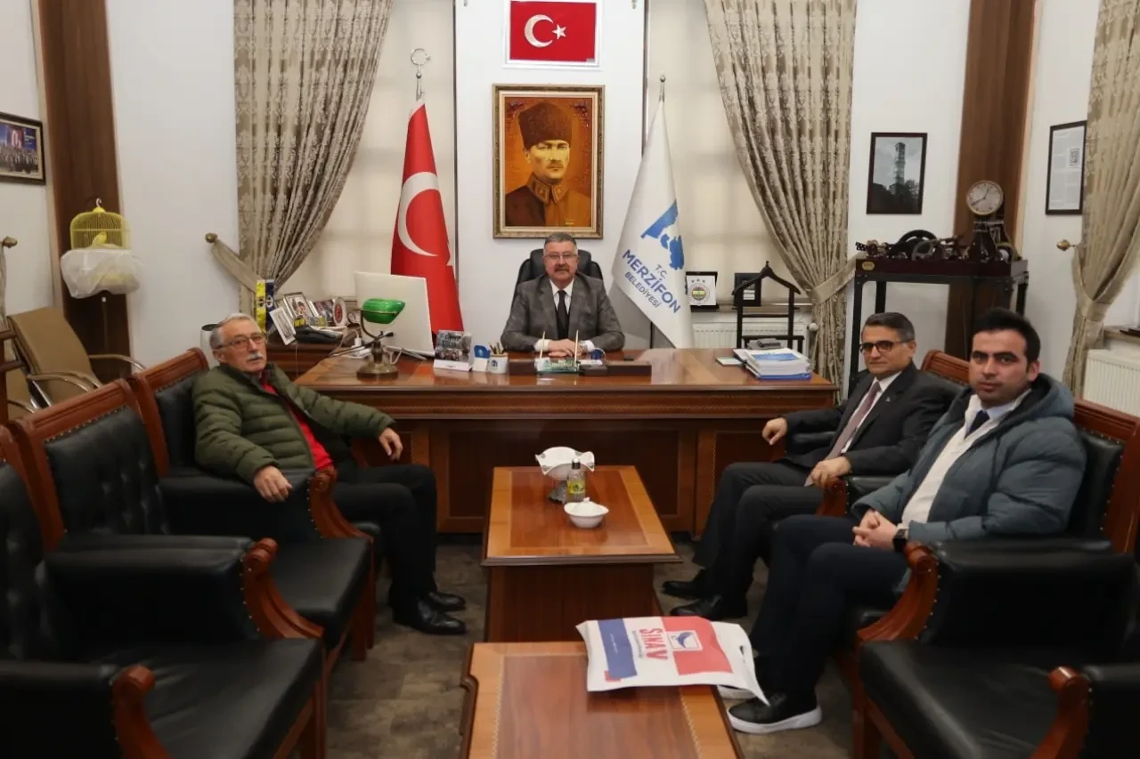 Başkan Kargı Misafirlerini Ağırladı 1