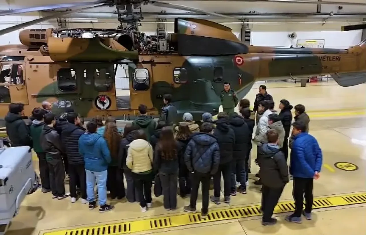 Merzifon 5. Ana Jet Üs Komutanlığı'nda Vatan Nöbeti Anlatıldı 2