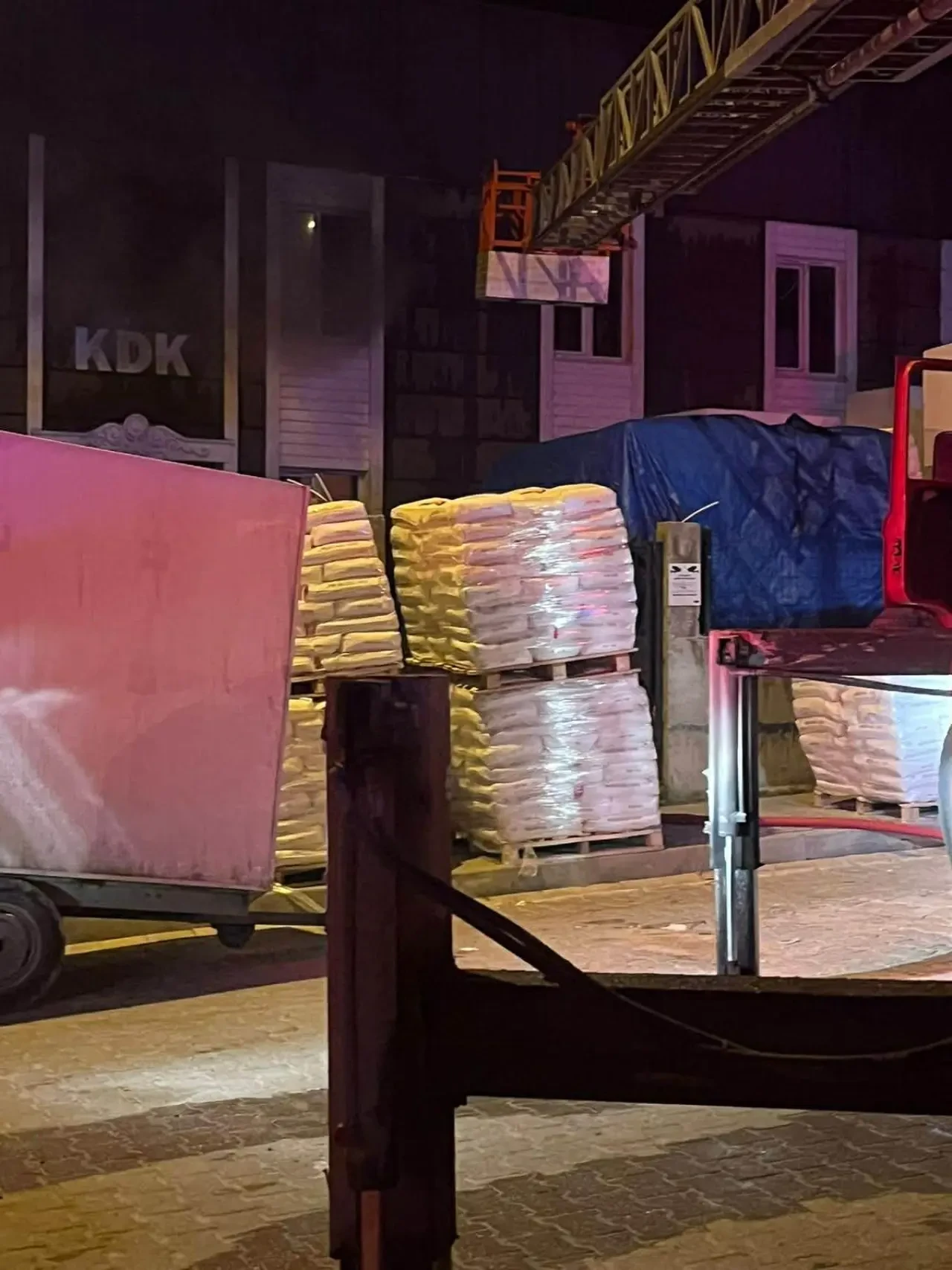 Merzifon OSB'de yangın! 1