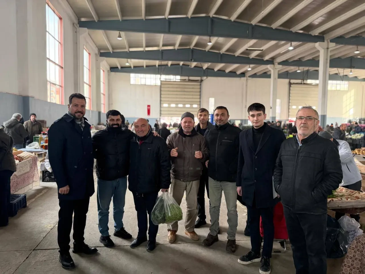 Başkan Keleş ve Ekibi Sahada 12