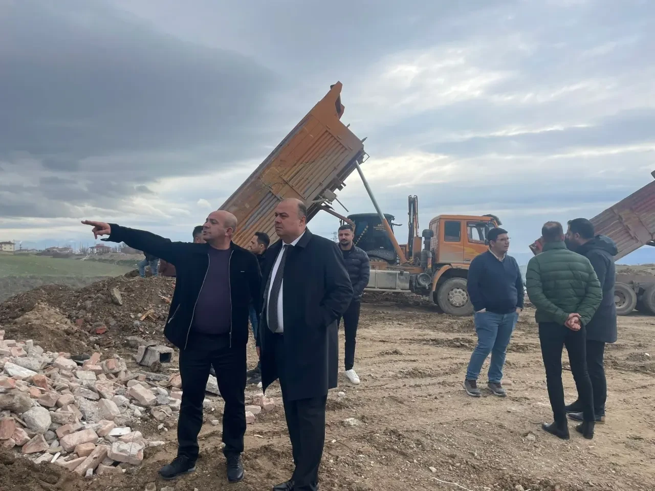 Merzifon’da Hafriyat Sahasına İnceleme 4