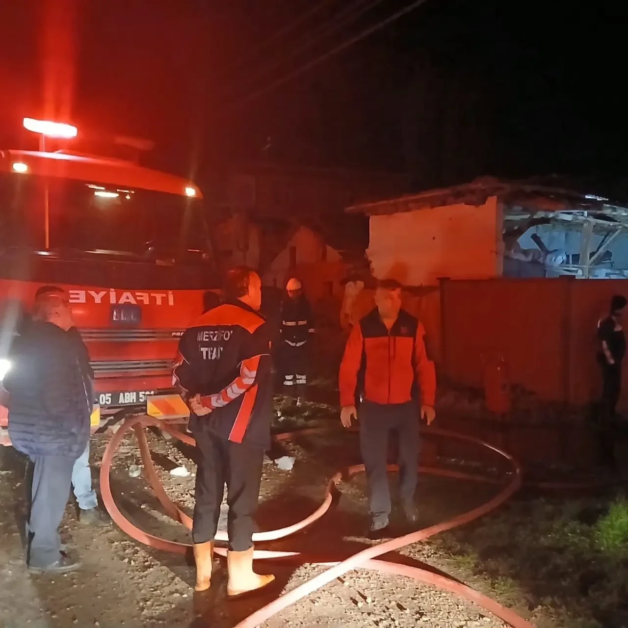 Merzifon’da Feci Yangın: 1 Kişi Hayatını Kaybetti 1