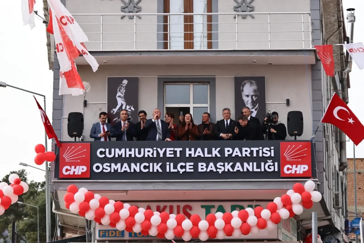 Cemal Enginyurt CHP Osmancık İlçe Başkanlığı Yeni Binasını Açtı 2
