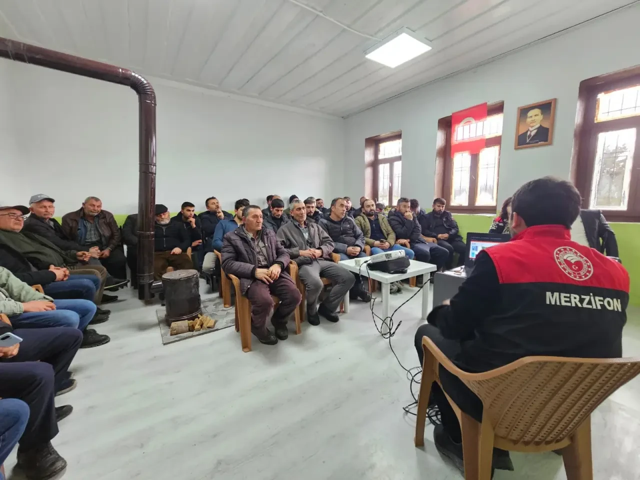 Merzifon’da Çiftçilere Eğitim Verildi 1