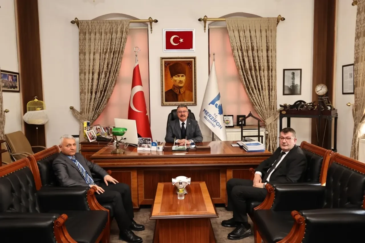 Merzifon Belediyesi’nde Yoğun Ziyaret Günü 2