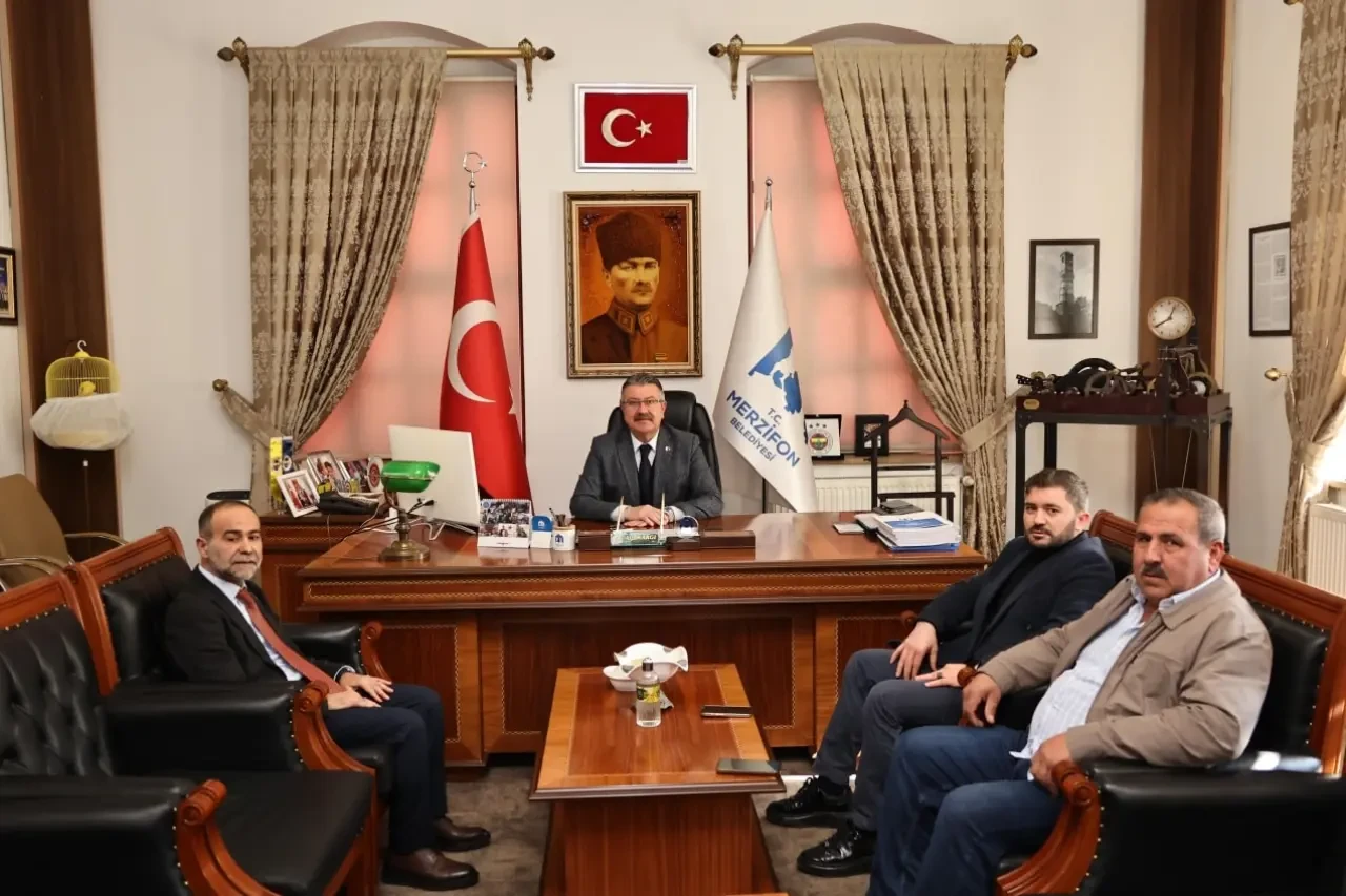 Merzifon Belediyesi’nde Yoğun Ziyaret Günü 1