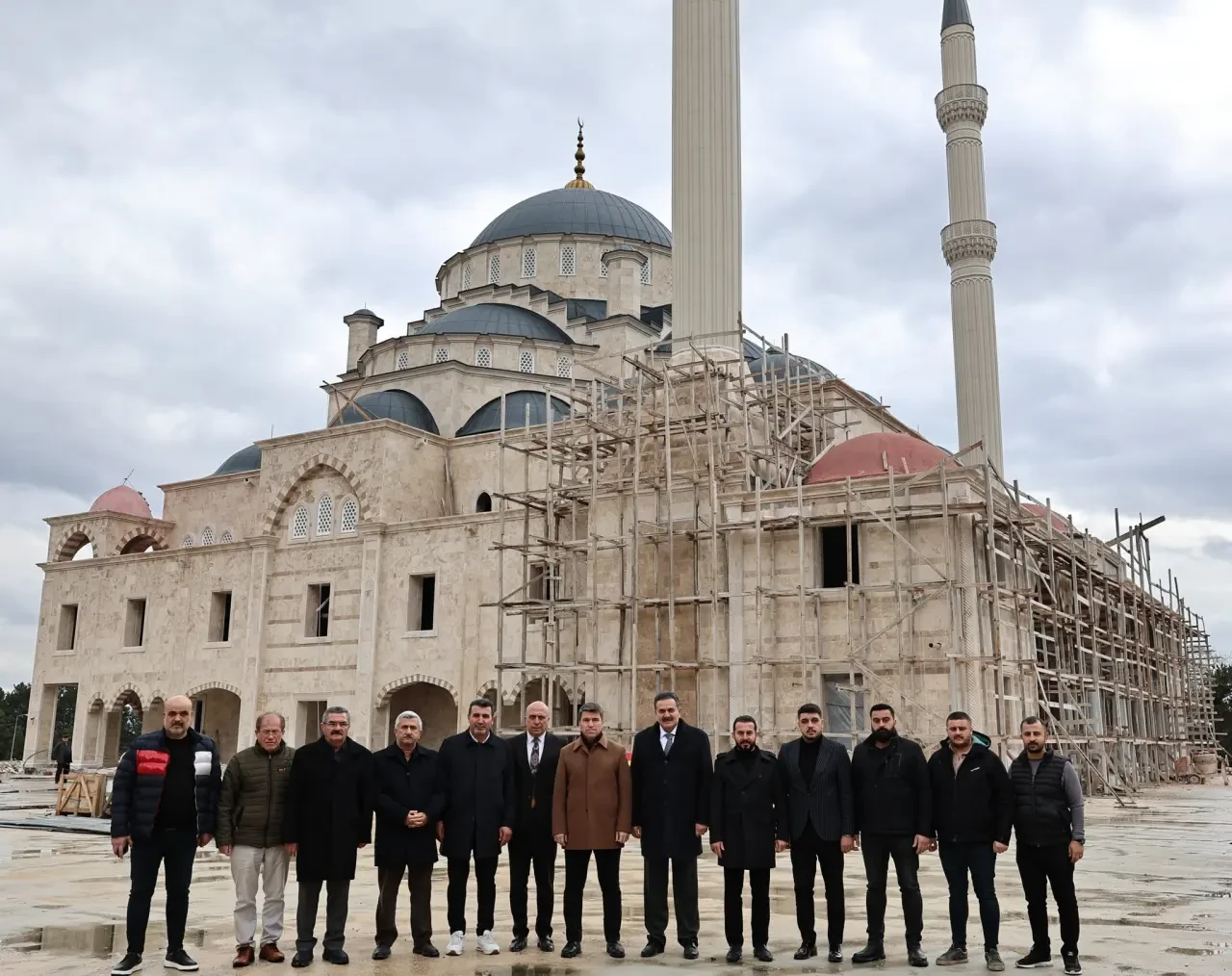 Suluova Şeker Camii İnşaatı Yerinde İncelendi 4