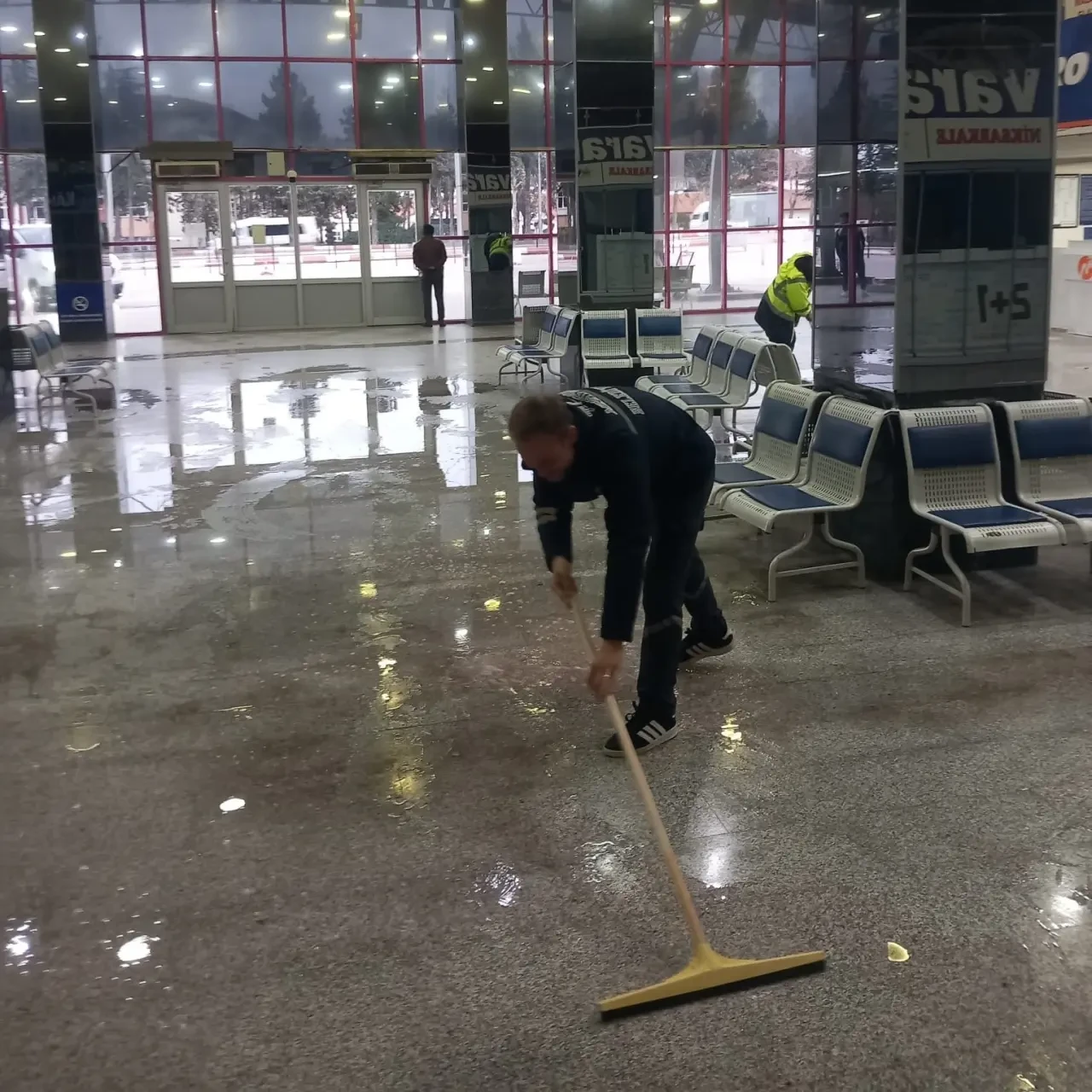 Merzifon’da Otogar Pırıl Pırıl 3