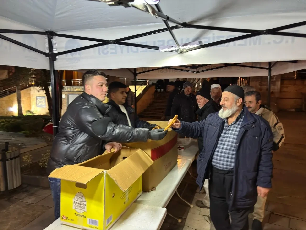 Merzifon’da Kadir Gecesi’nde Gönüller Isındı 5