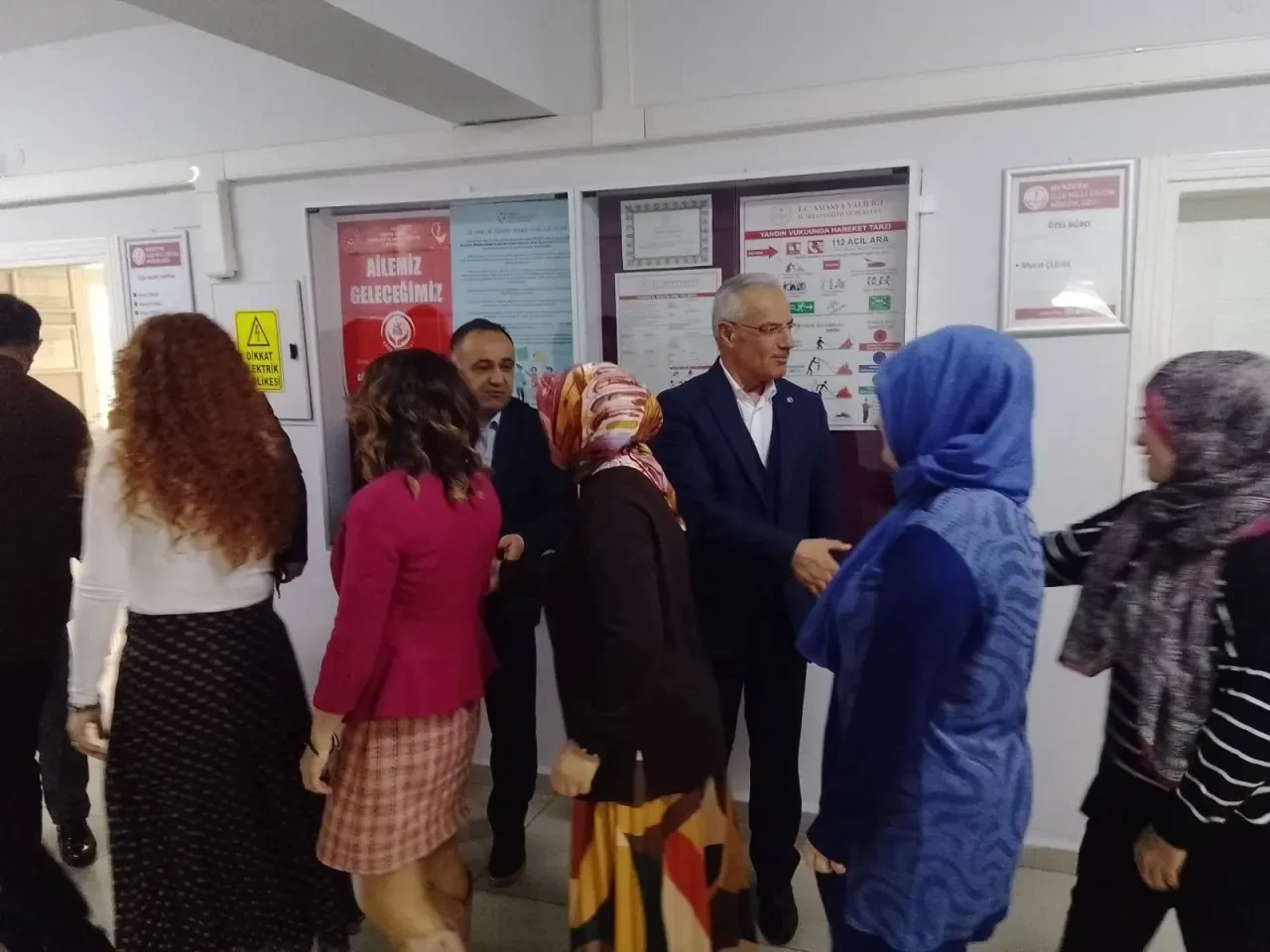 Merzifon’da Eğitim Camiası Bayramlaşmada Buluştu 4