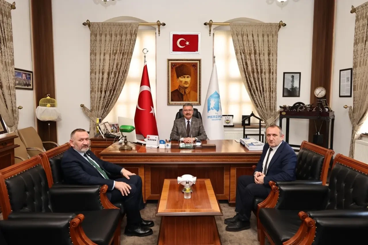 Başkan Misafirlerini Ağırladı 4