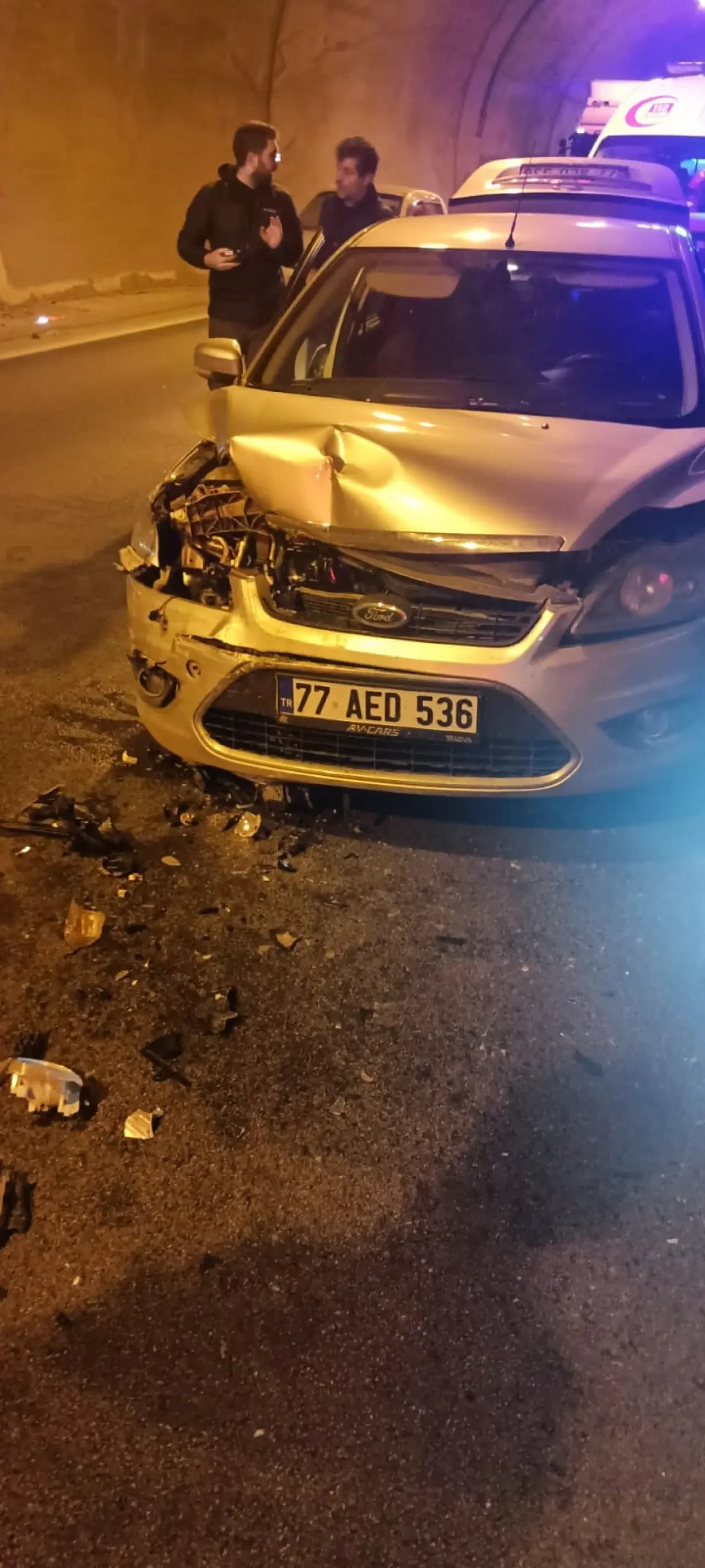 Merzifon - Samsun Yolunda Zincirleme Kaza! 5