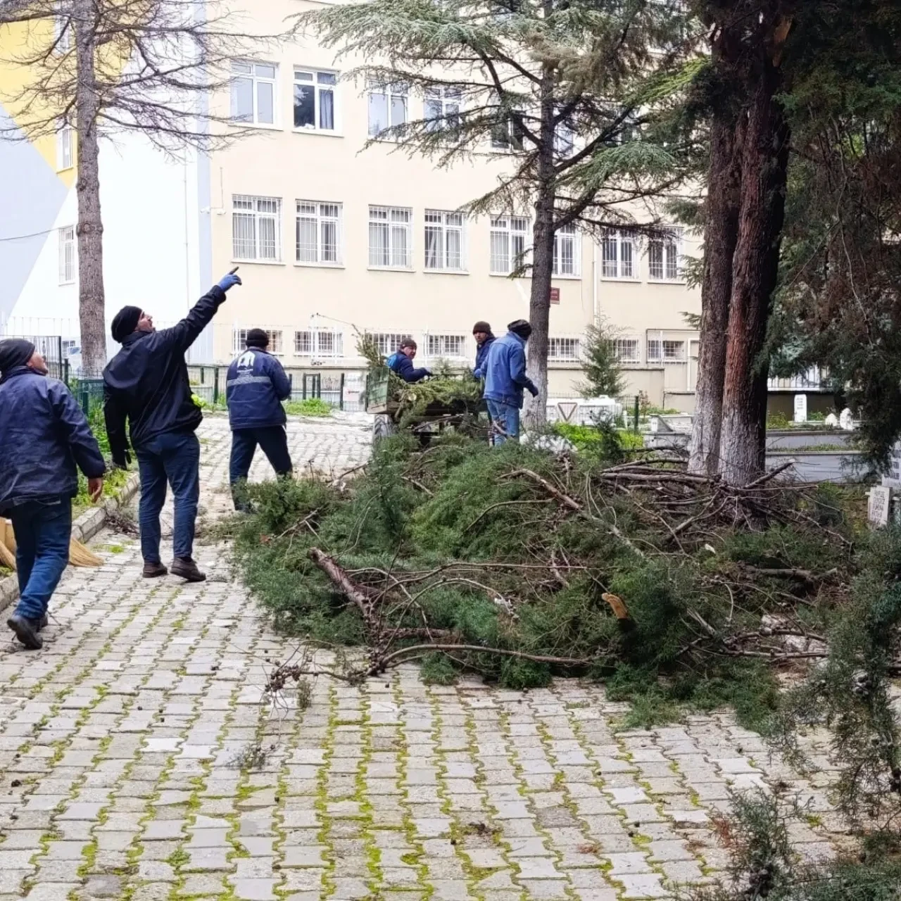 Merzifon Belediyesinden Temizlik Çalışması 4