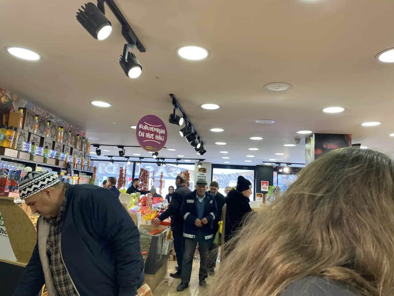 Merzifon'da Bayram Öncesi Çerez Kuyruğu! 2