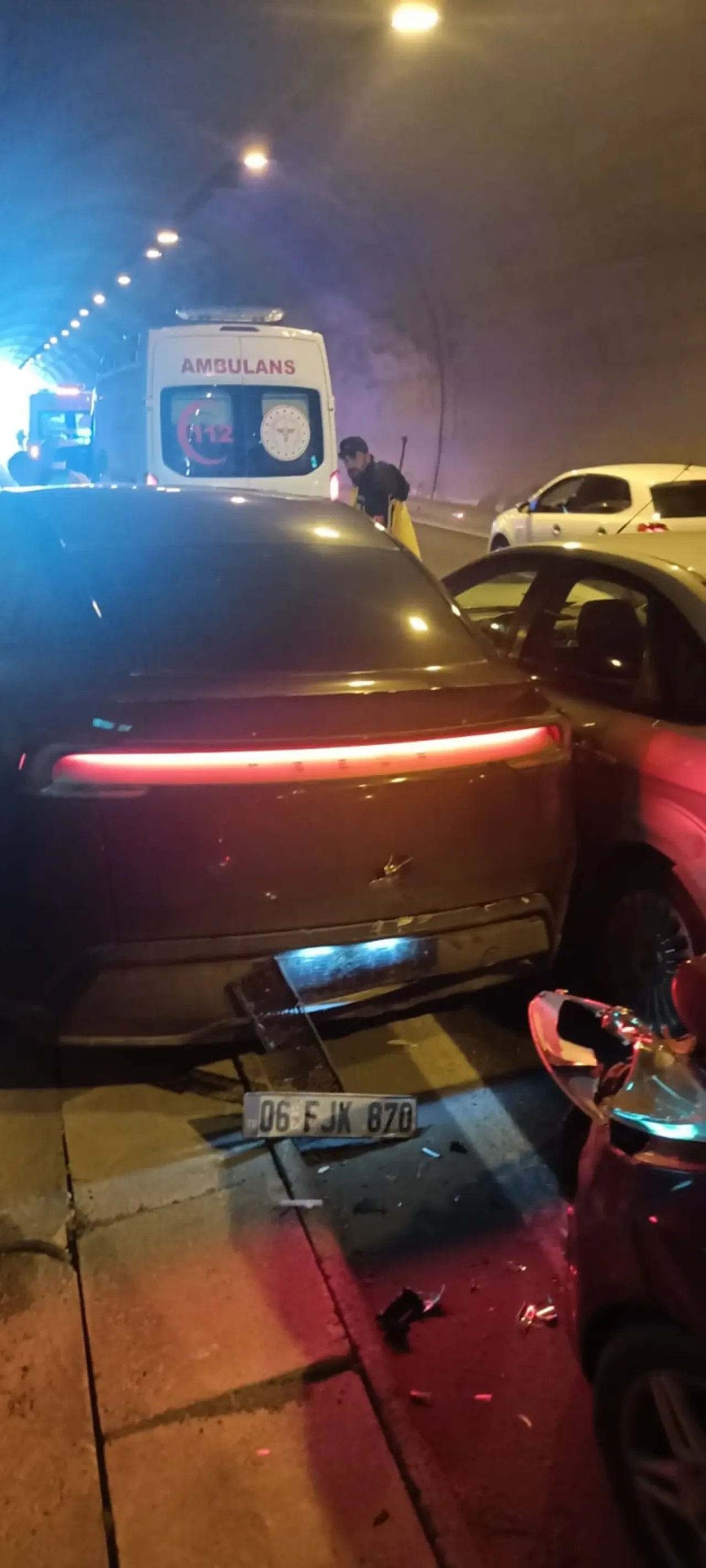 Merzifon - Samsun Yolunda Zincirleme Kaza! 3