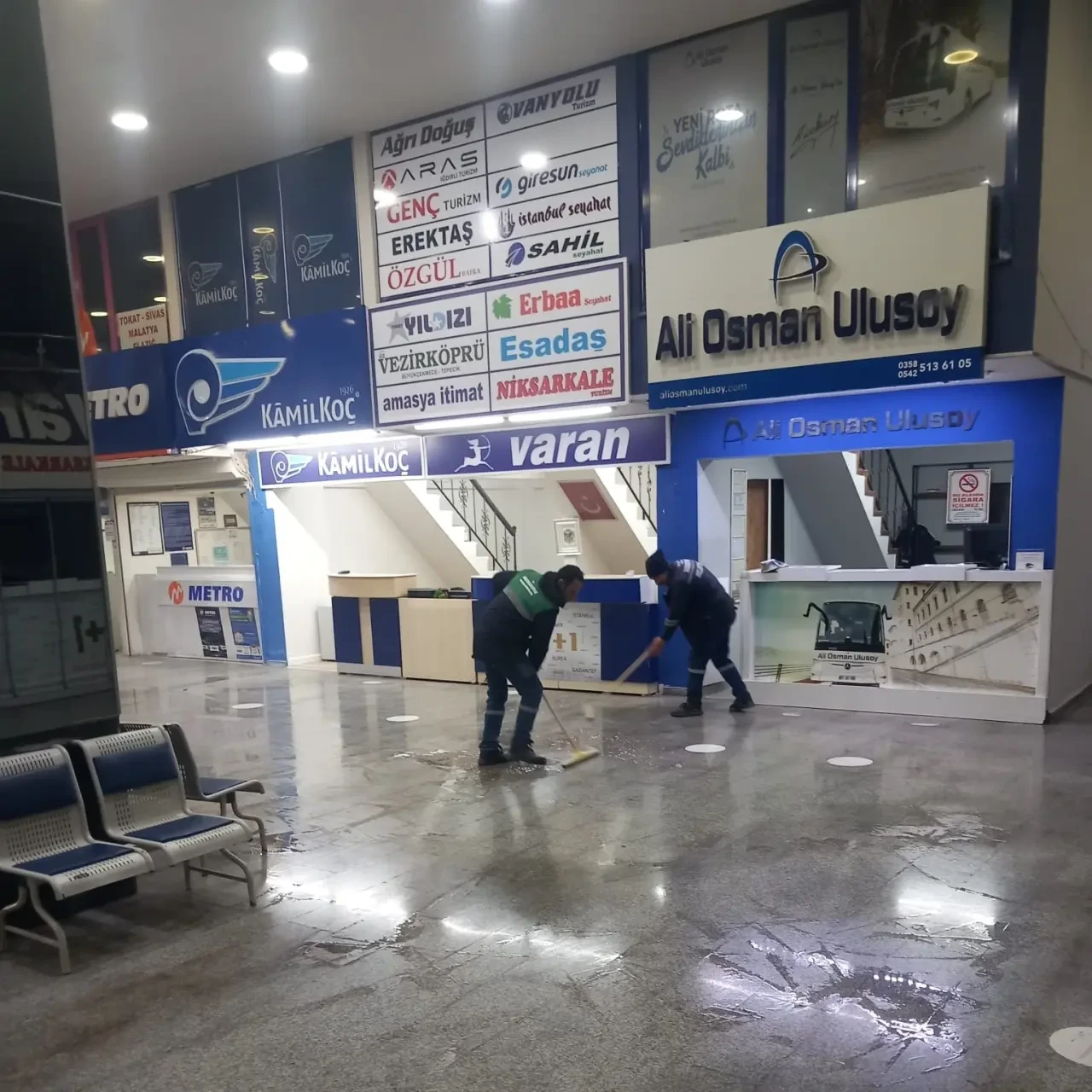 Merzifon’da Otogar Pırıl Pırıl 2