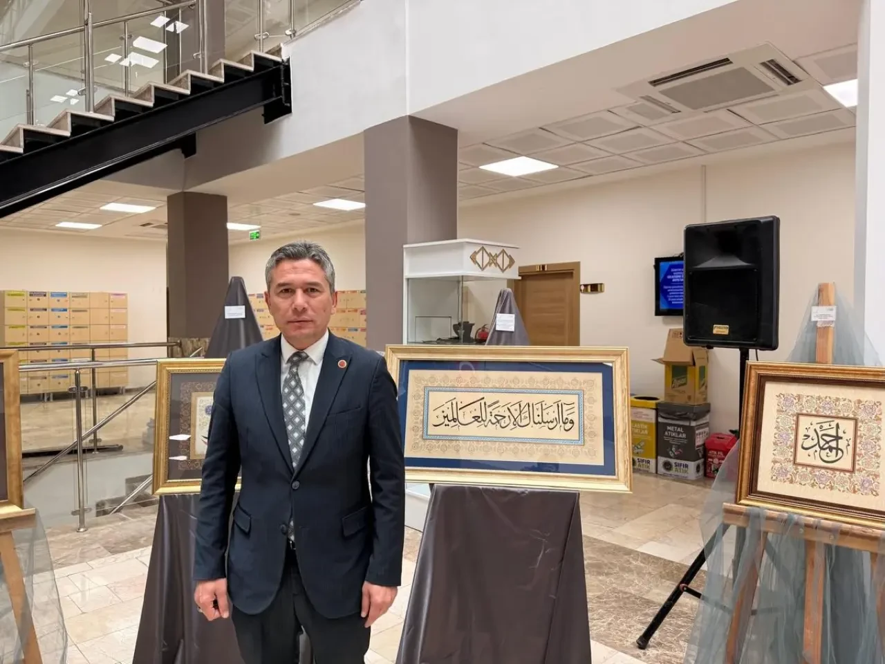 MHP Amasya “Nakş-ı Kelam” Sergisinde 3