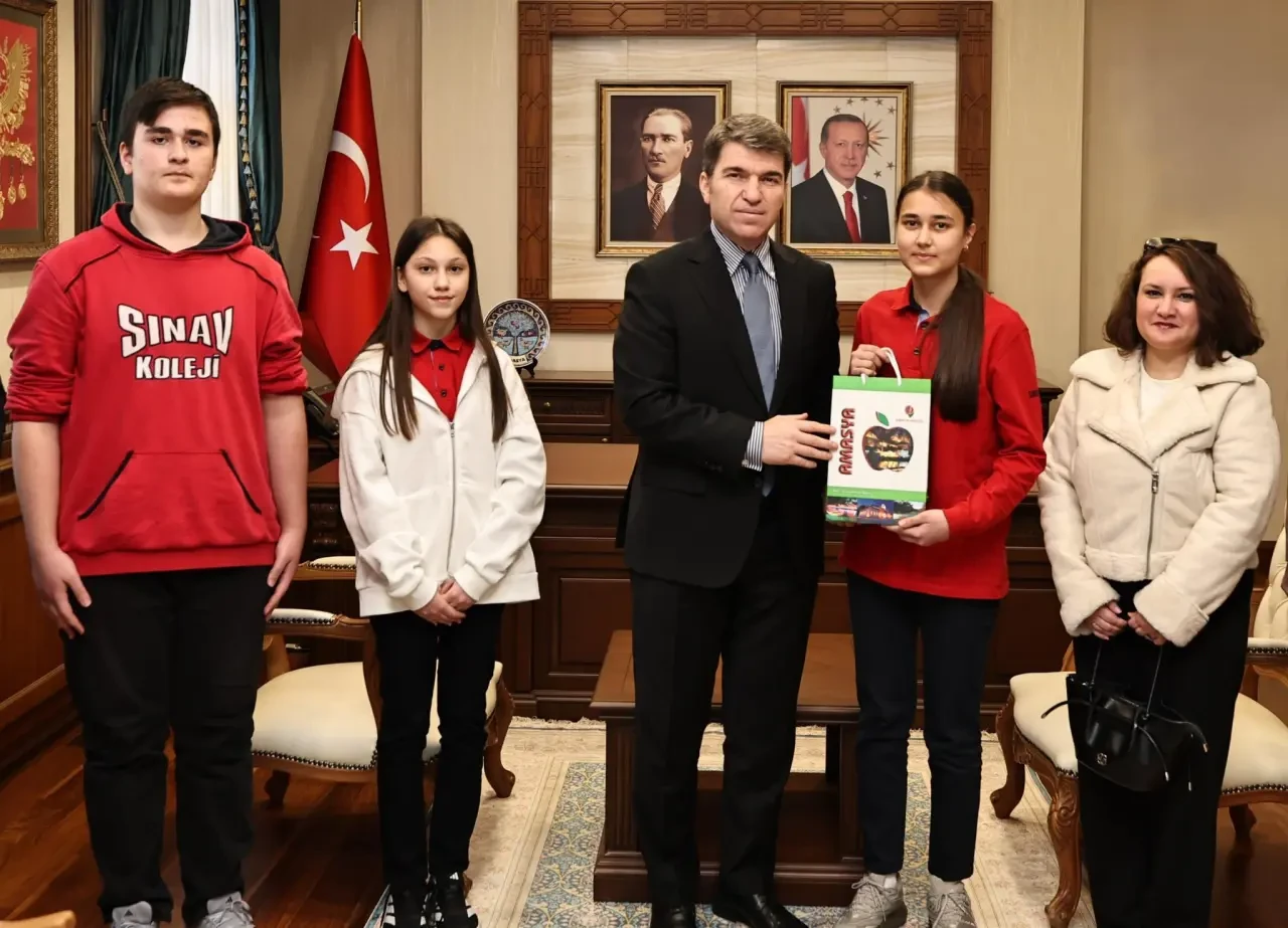 Amasya Valiliği’nde Günün Ziyaretleri 3