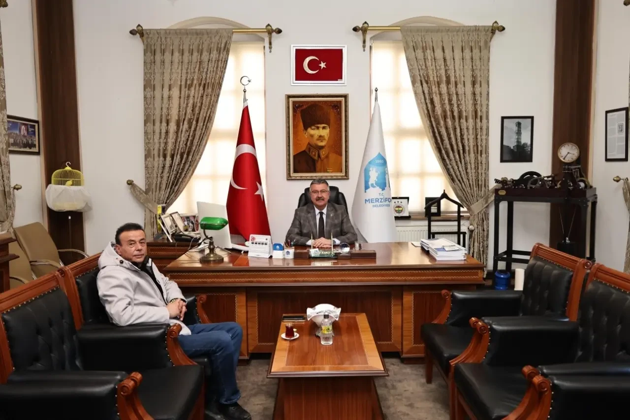 Başkan Misafirlerini Ağırladı 2