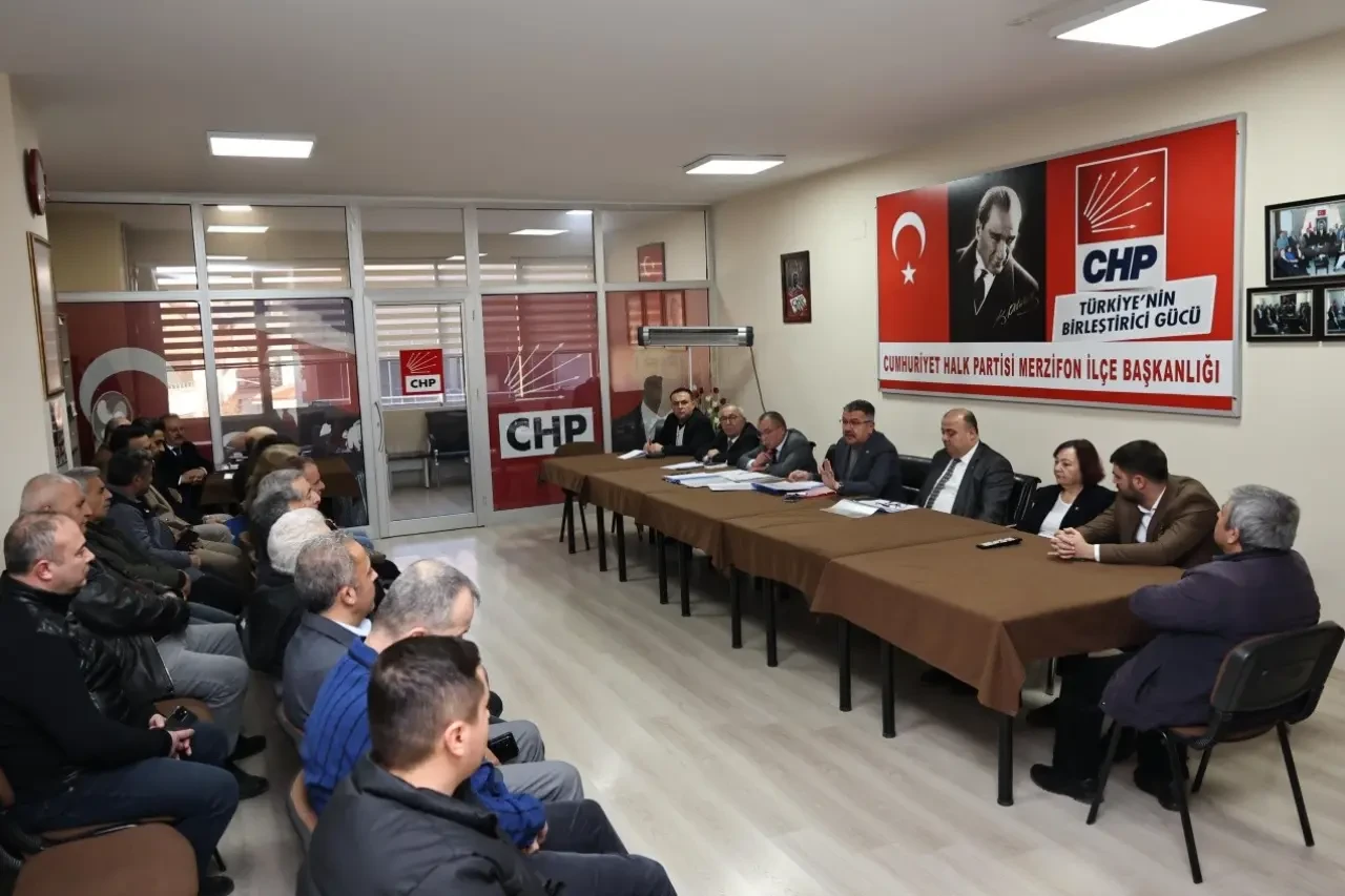 Merzifon CHP’den Meclis Hazırlığı 1