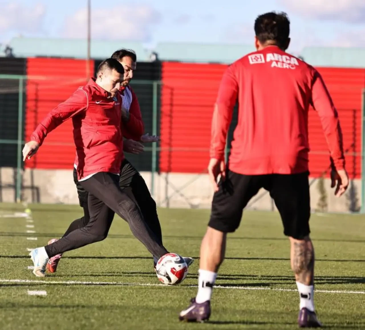 ÇORUM FK HATAYSPOR MAÇI  HAZIRLIKLARINI SÜRDÜRÜYOR 2