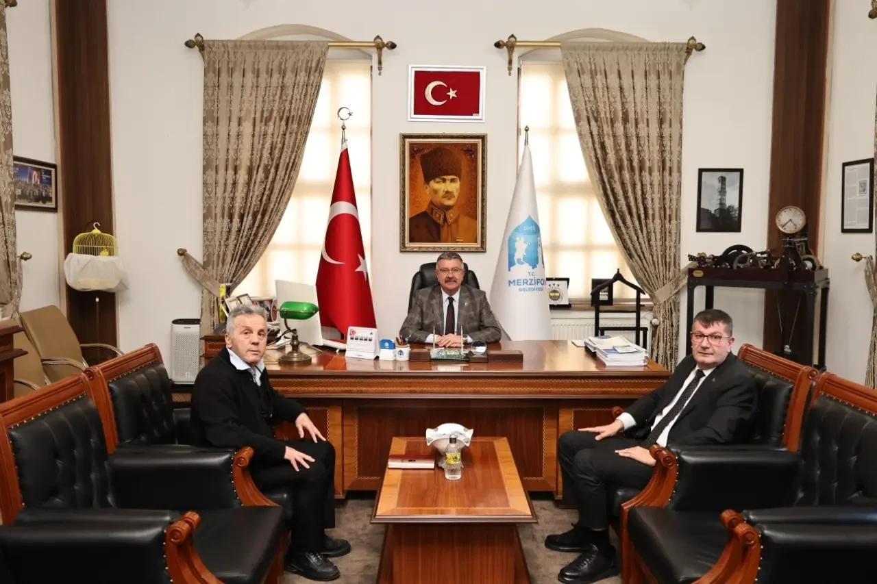 Başkan Misafirlerini Ağırladı 3