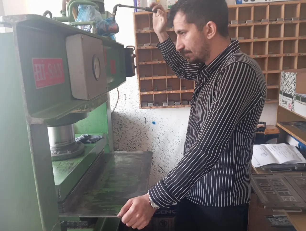 Merzifon Şoförler Odası’nda Plaka Yoğunluğu 1