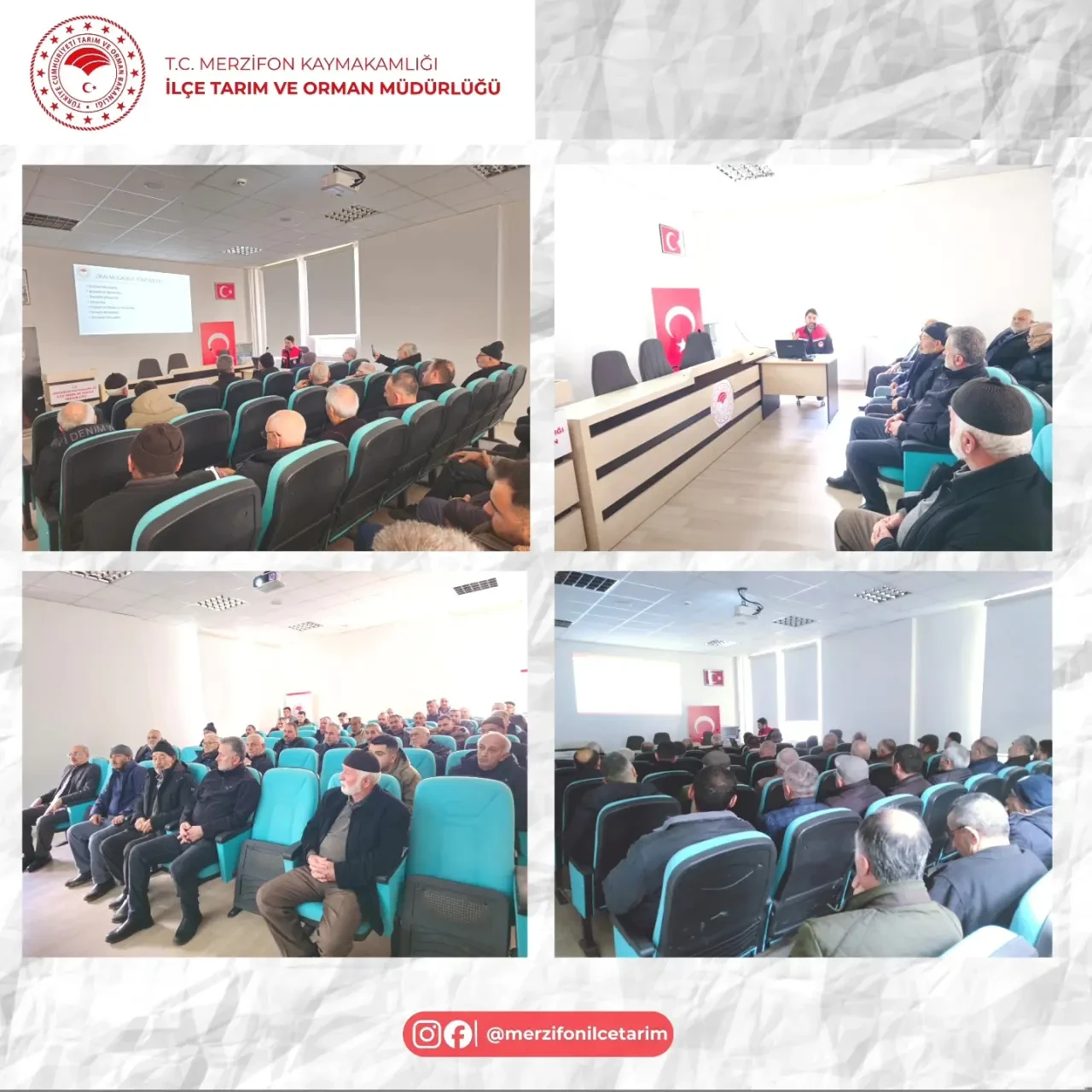 Merzifon’da Üreticilere Eğitim 1