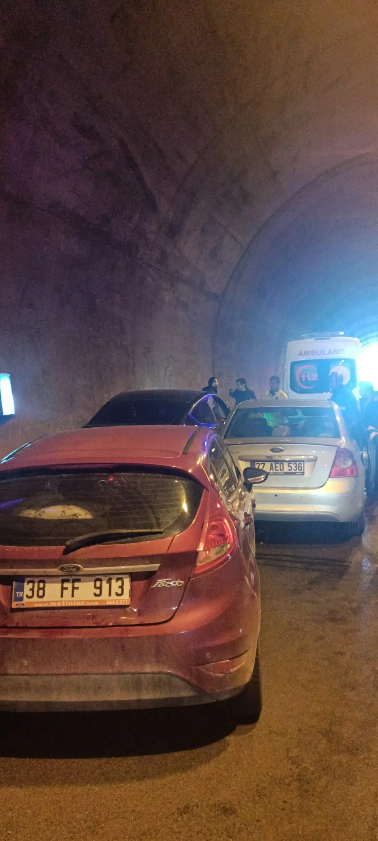 Merzifon - Samsun Yolunda Zincirleme Kaza! 1