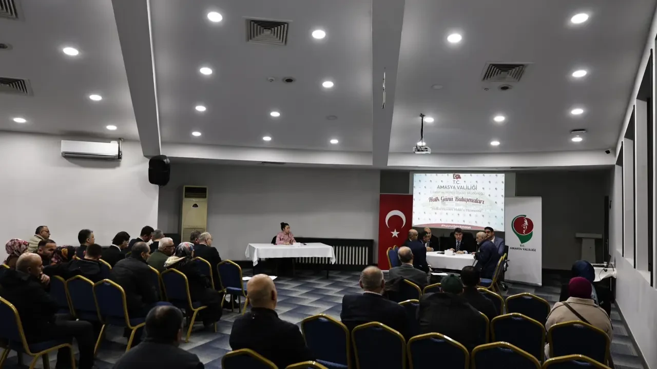 Amasya’da Vatandaş-Vali Buluşması 3