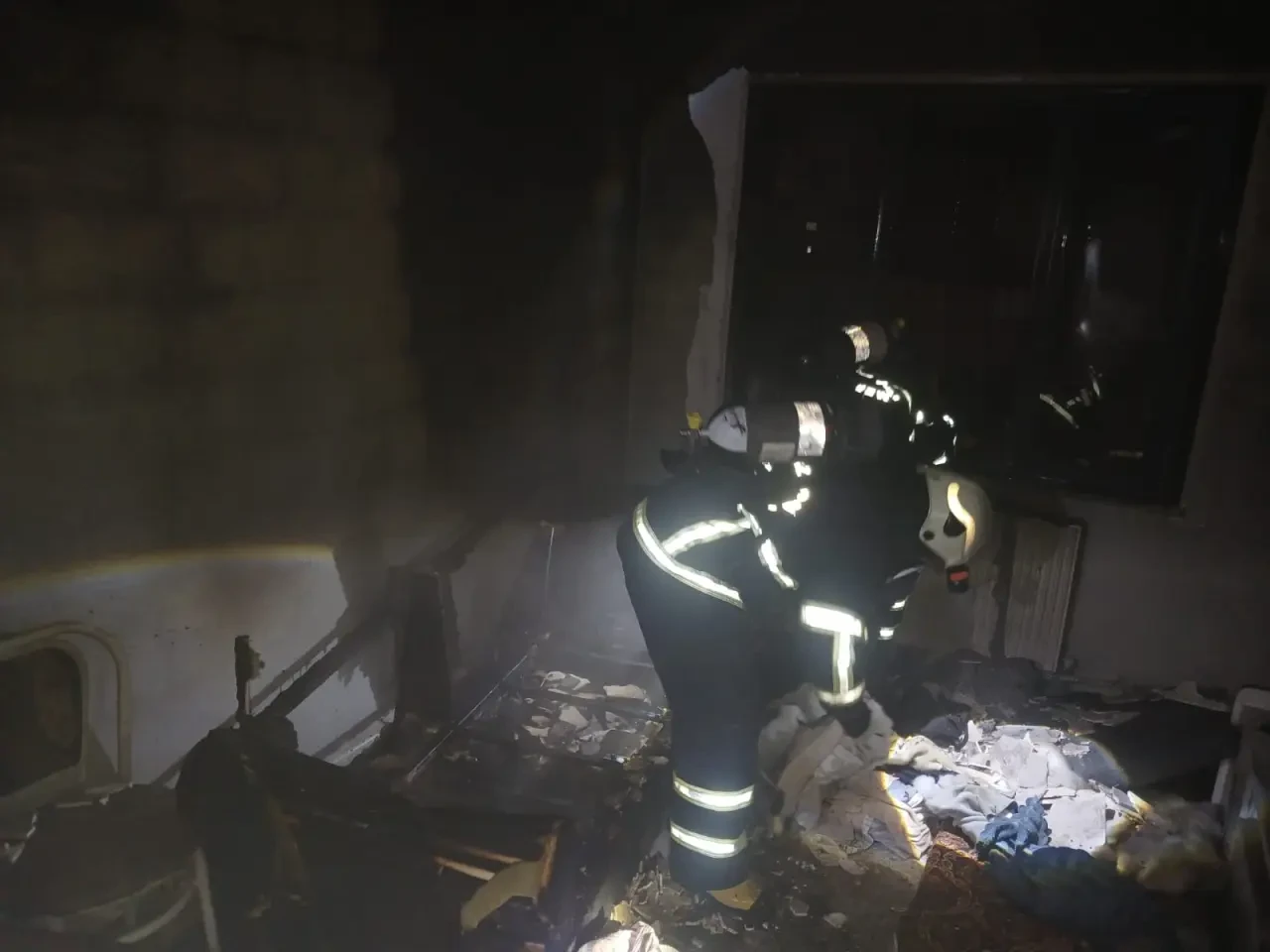 Merzifon’da Gece Yarısı Yangın Paniği! 2