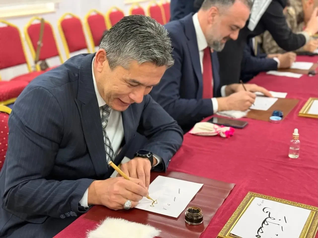 MHP Amasya “Nakş-ı Kelam” Sergisinde 2