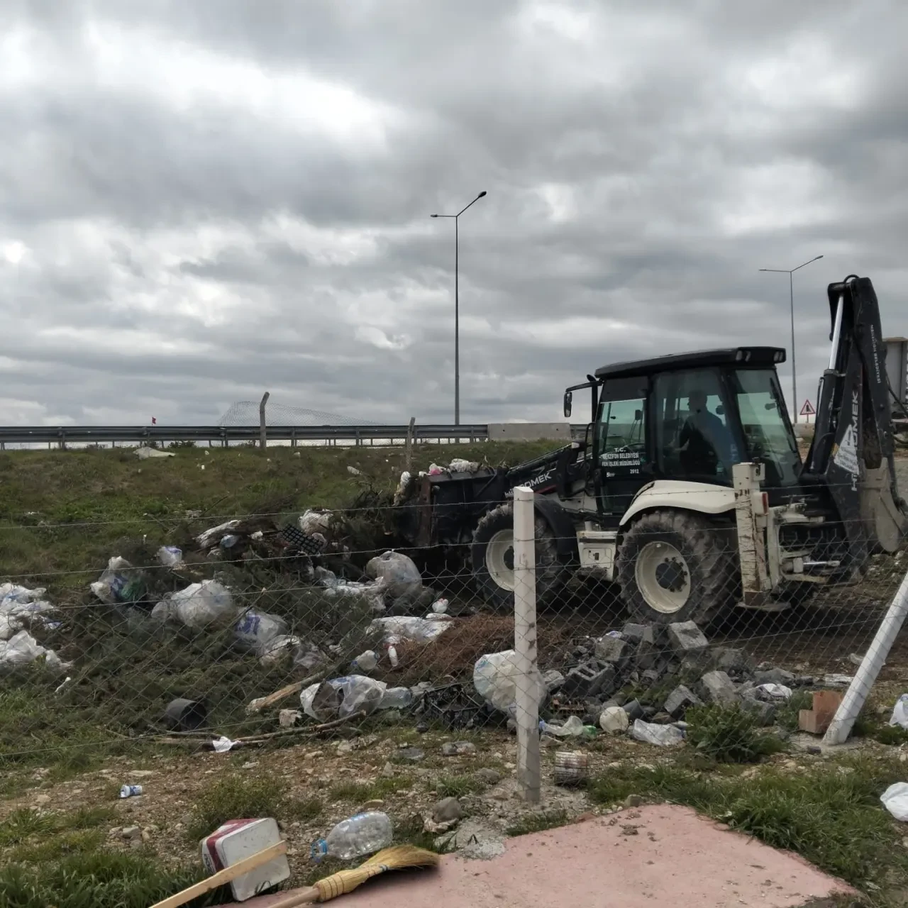 Merzifon Belediyesinden Temizlik Çalışması 1